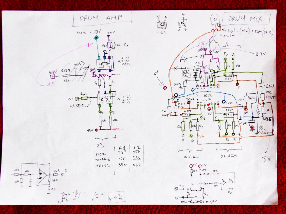 Korg Volca Beats - sketch 3